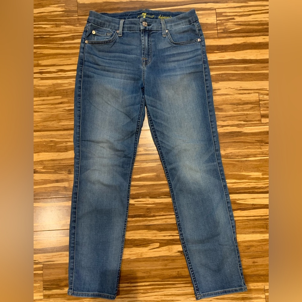 7 for all mankind kimmie crop jeans size 27